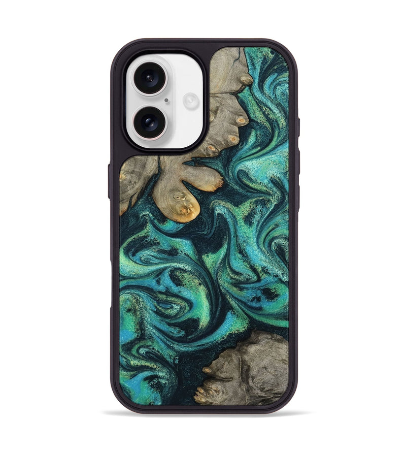 iPhone 17 Wood Phone Case - Sid (Blue, 799534)