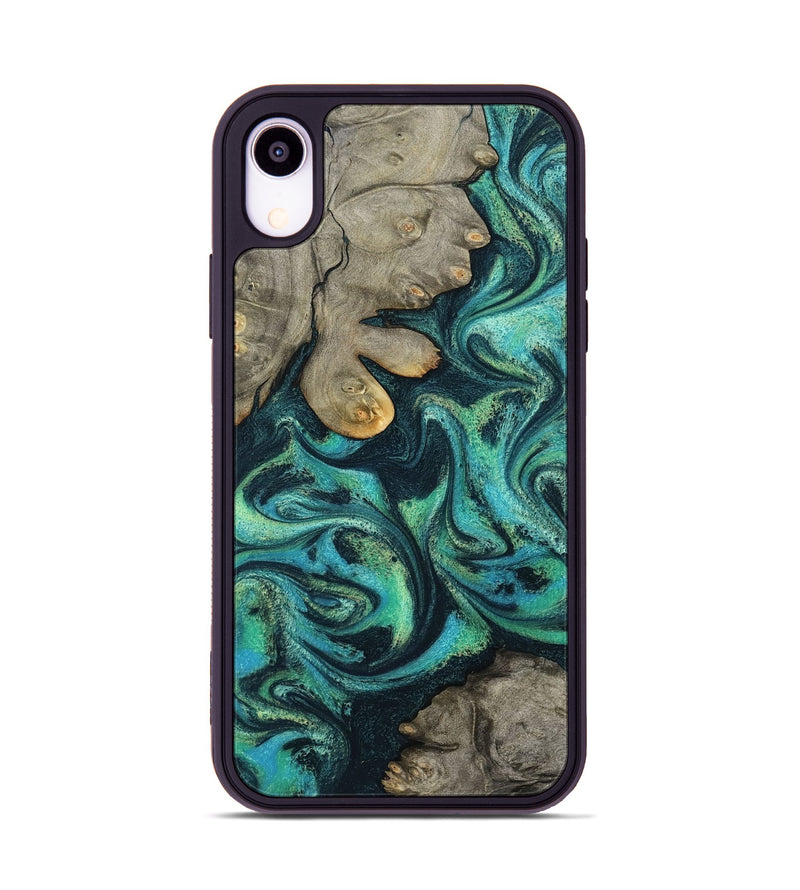iPhone Xr Wood Phone Case - Sid (Blue, 799534)