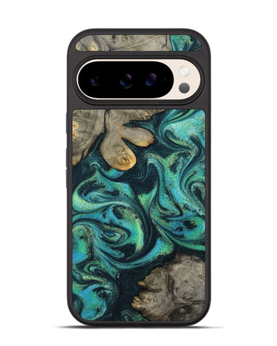 Pixel 10 Wood Phone Case - Sid (Blue, 799534)