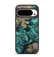 Pixel 9 Pro Wood Phone Case - Sid (Blue, 799534)