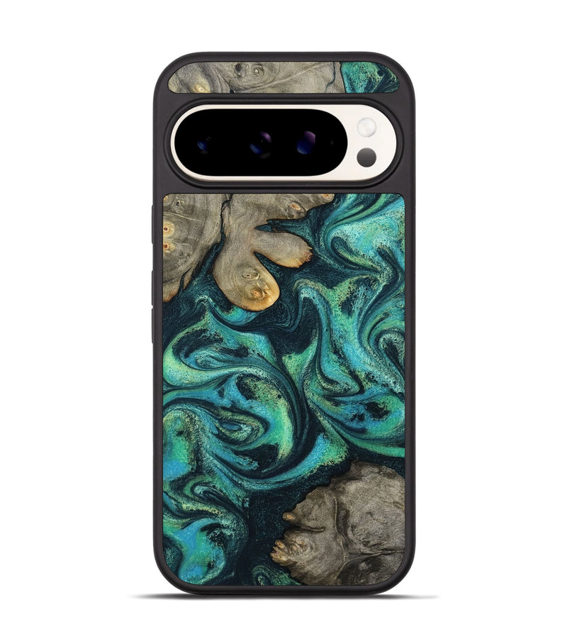 Pixel 9 Pro Wood Phone Case - Sid (Blue, 799534)