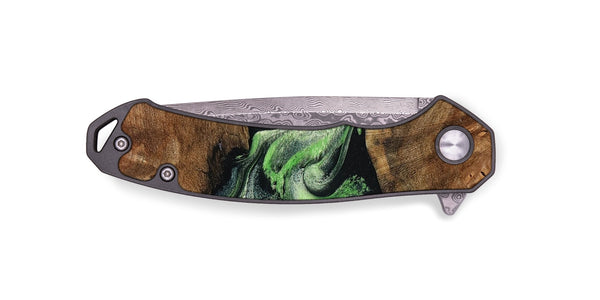 EDC Wood Pocket Knife - Sherry (Green, 799535)