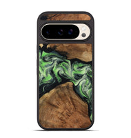 Pixel 10 Wood Phone Case - Sherry (Green, 799535)