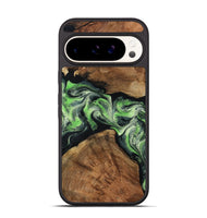 Pixel 9 Wood Phone Case - Sherry (Green, 799535)