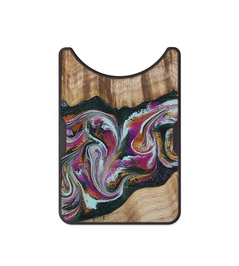 Alloy Wood Wallet - Dani (Green, 799536)