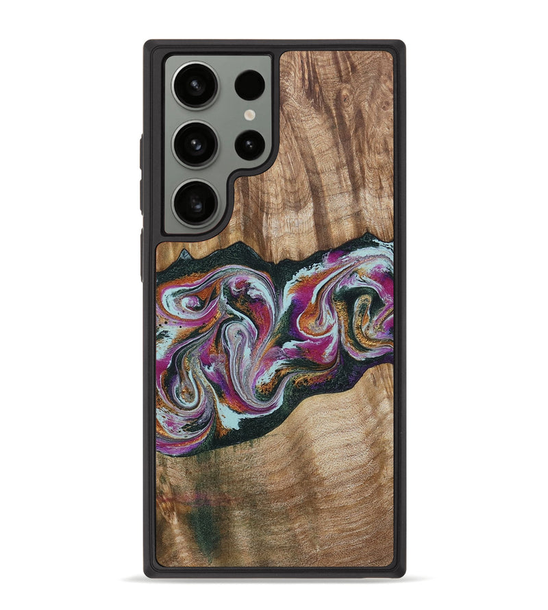 Galaxy S23 Ultra Wood Phone Case - Dani (Green, 799536)