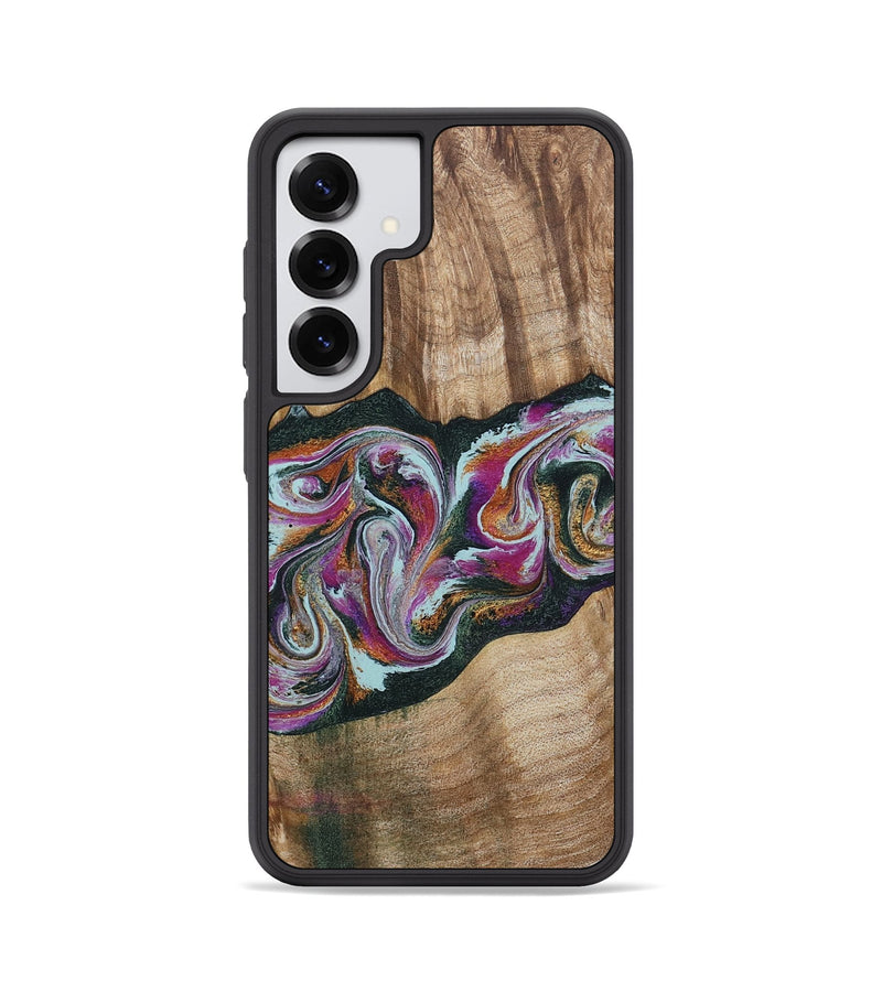 Galaxy S25 Wood Phone Case - Dani (Green, 799536)