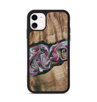 iPhone 11 Wood Phone Case - Dani (Green, 799536)