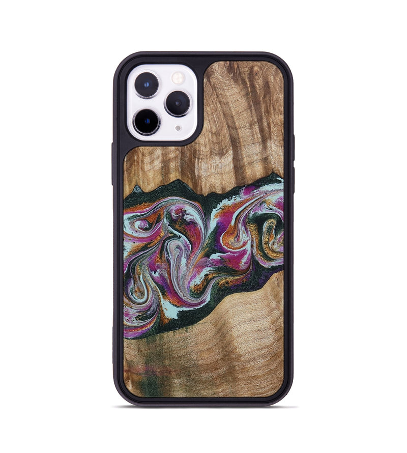 iPhone 11 Pro Wood Phone Case - Dani (Green, 799536)