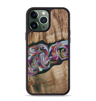 iPhone 13 Pro Max Wood Phone Case - Dani (Green, 799536)