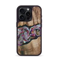 iPhone 15 Pro Wood Phone Case - Dani (Green, 799536)