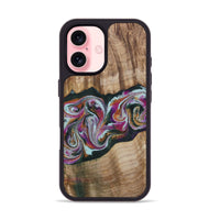 iPhone 16 Wood Phone Case - Dani (Green, 799536)