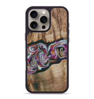 iPhone 16 Pro Max Wood Phone Case - Dani (Green, 799536)