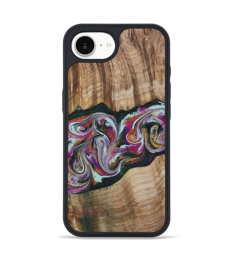 iPhone 16e Wood Phone Case - Dani (Green, 799536)