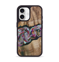 iPhone 17 Wood Phone Case - Dani (Green, 799536)