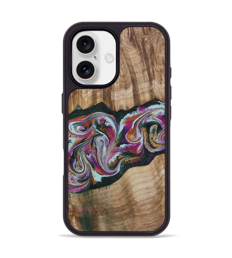 iPhone 17 Wood Phone Case - Dani (Green, 799536)