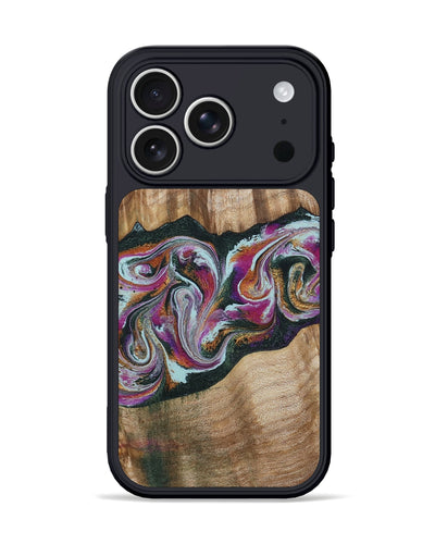 iPhone 17 Pro Wood Phone Case - Dani (Green, 799536)