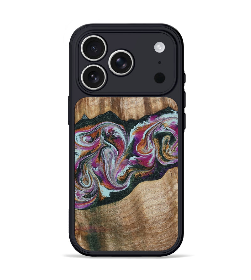 iPhone 17 Pro Wood Phone Case - Dani (Green, 799536)