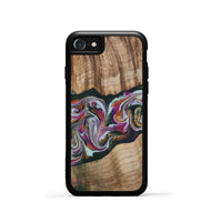 iPhone SE Wood Phone Case - Dani (Green, 799536)