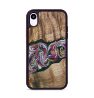 iPhone Xr Wood Phone Case - Dani (Green, 799536)