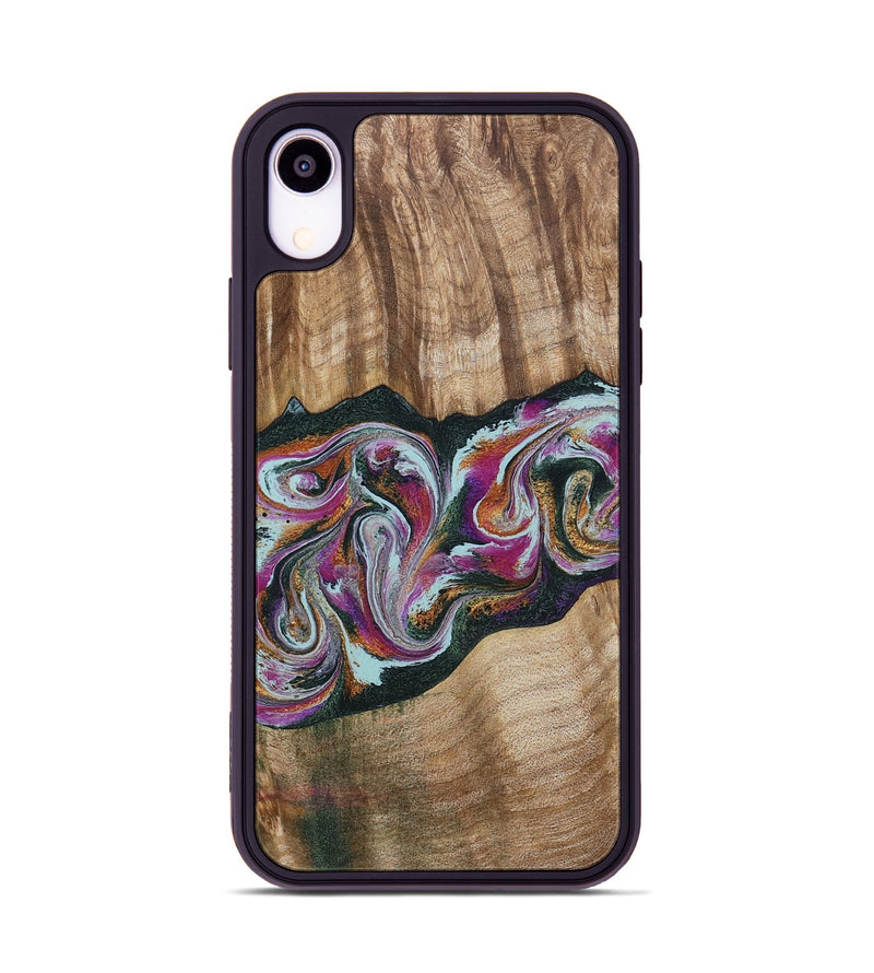 iPhone Xr Wood Phone Case - Dani (Green, 799536)