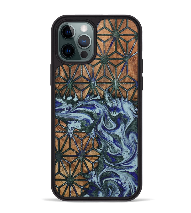 iPhone 12 Pro Max Wood Phone Case - Aurelia (Pattern, 799538)