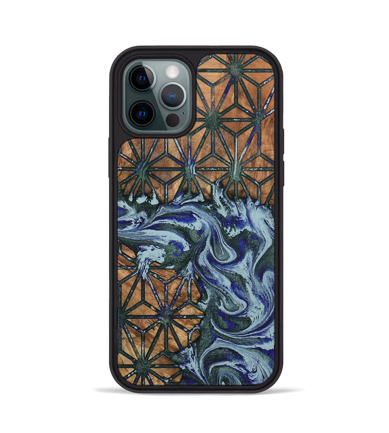 iPhone 12 Pro Wood Phone Case - Aurelia (Pattern, 799538)