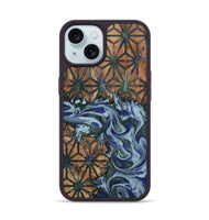 iPhone 15 Wood Phone Case - Aurelia (Pattern, 799538)