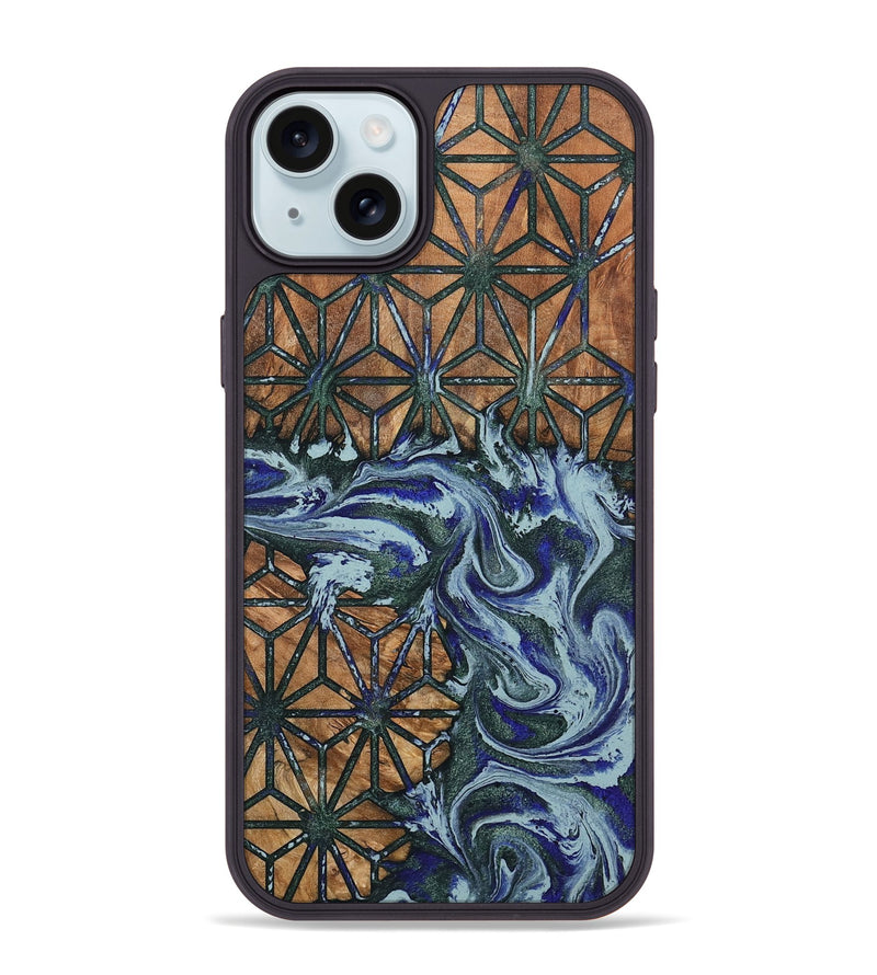 iPhone 15 Plus Wood Phone Case - Aurelia (Pattern, 799538)