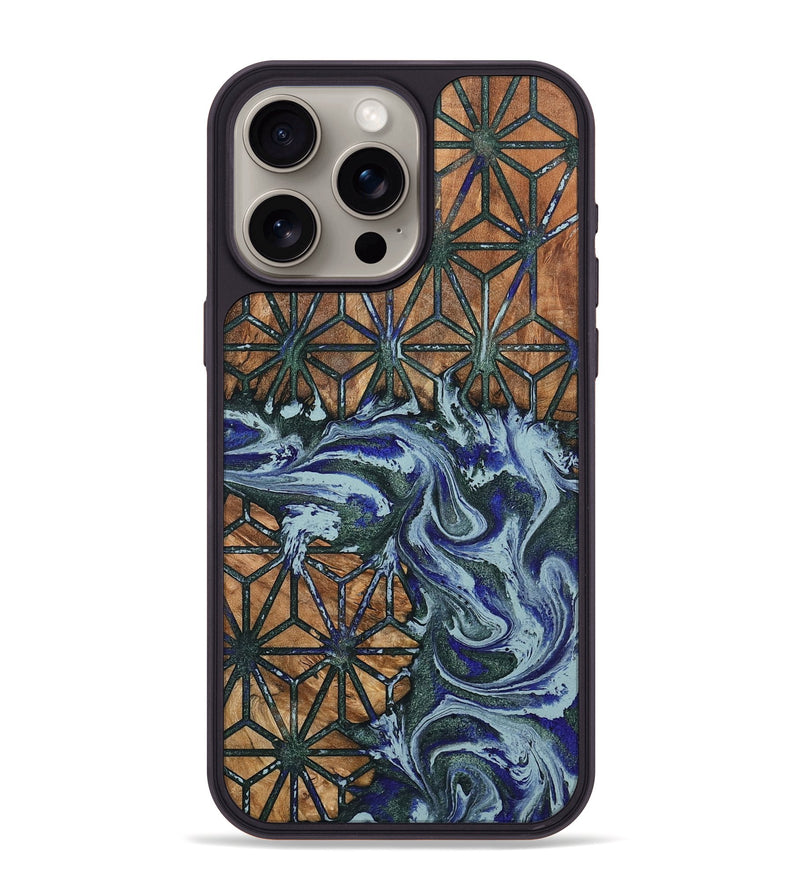 iPhone 15 Pro Max Wood Phone Case - Aurelia (Pattern, 799538)