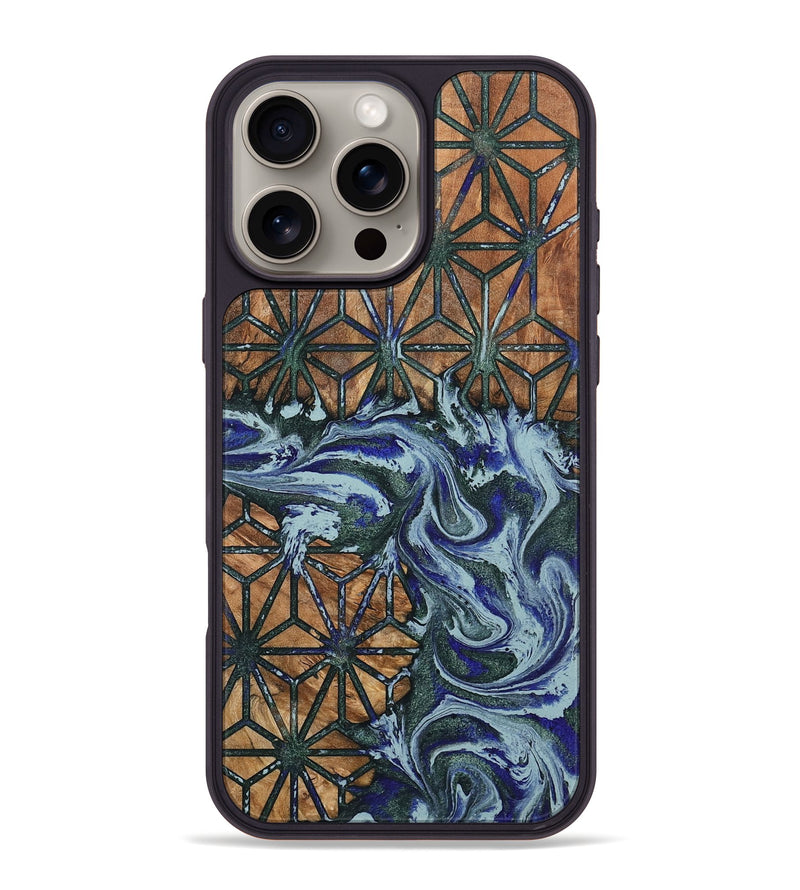 iPhone 16 Pro Max Wood Phone Case - Aurelia (Pattern, 799538)