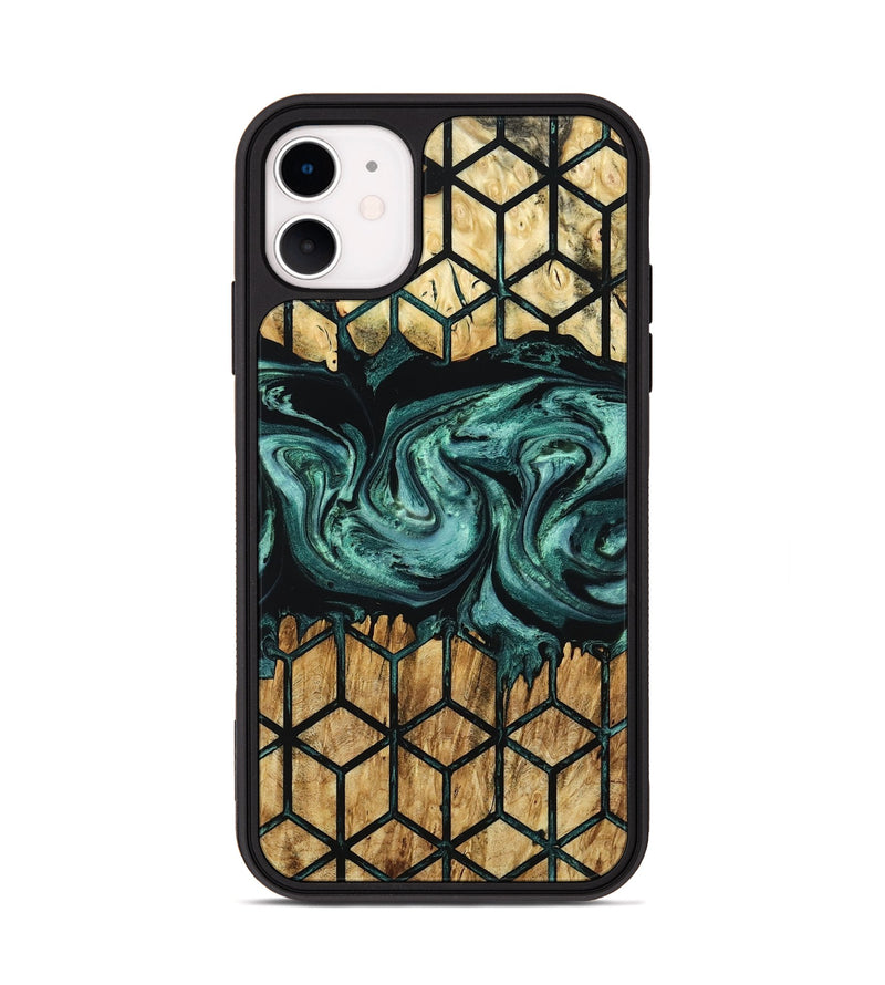 iPhone 11 Wood Phone Case - Fabiola (Pattern, 799539)