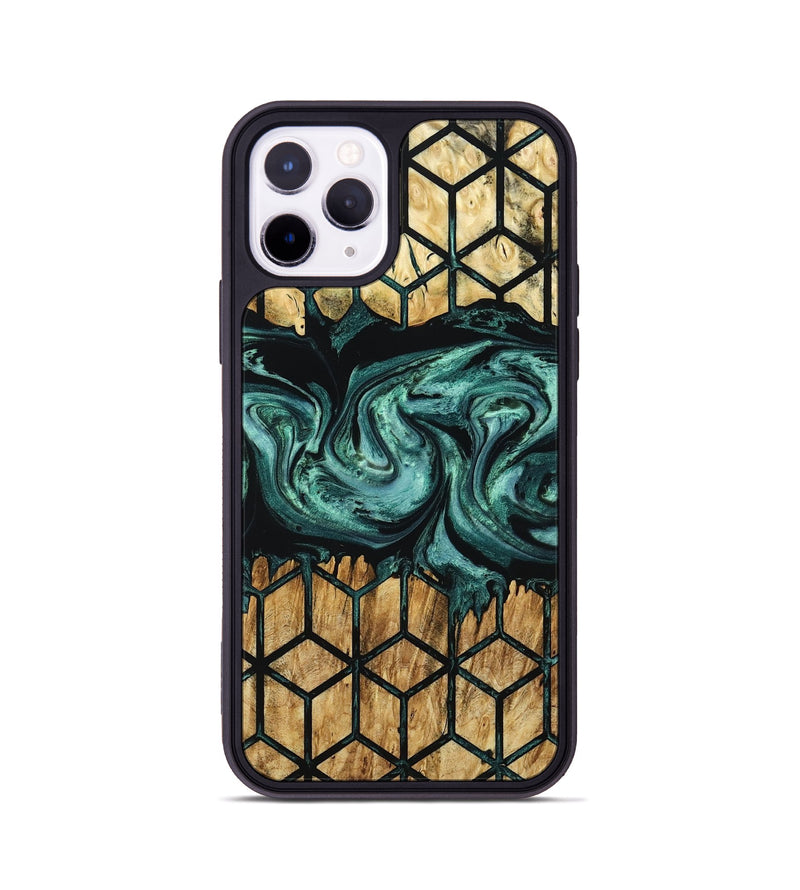iPhone 11 Pro Wood Phone Case - Fabiola (Pattern, 799539)