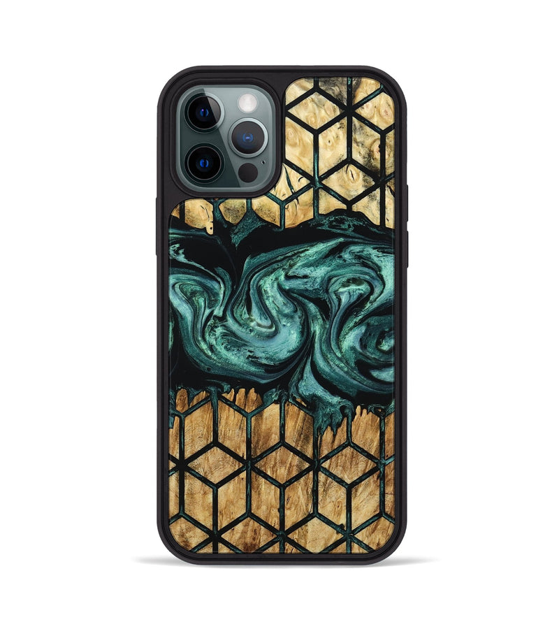 iPhone 12 Pro Wood Phone Case - Fabiola (Pattern, 799539)