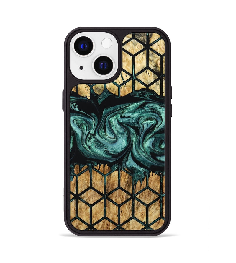 iPhone 13 Wood Phone Case - Fabiola (Pattern, 799539)