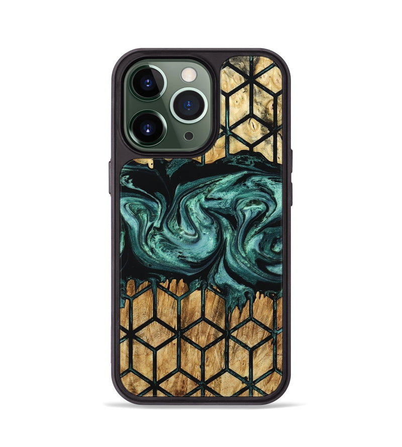 iPhone 13 Pro Wood Phone Case - Fabiola (Pattern, 799539)