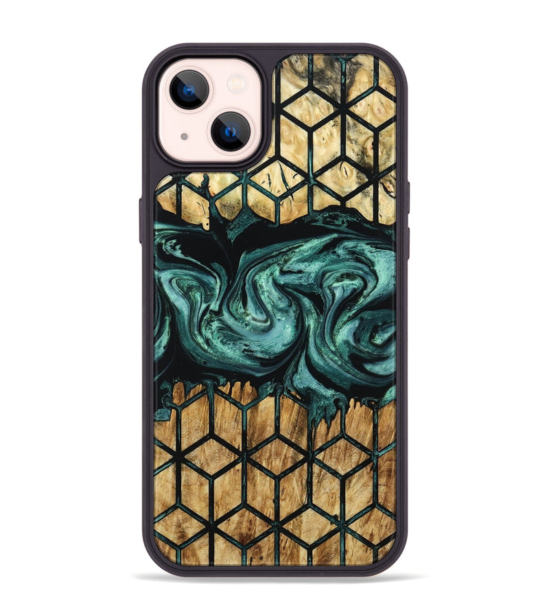 iPhone 14 Plus Wood Phone Case - Fabiola (Pattern, 799539)