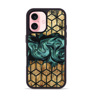 iPhone 16 Wood Phone Case - Fabiola (Pattern, 799539)