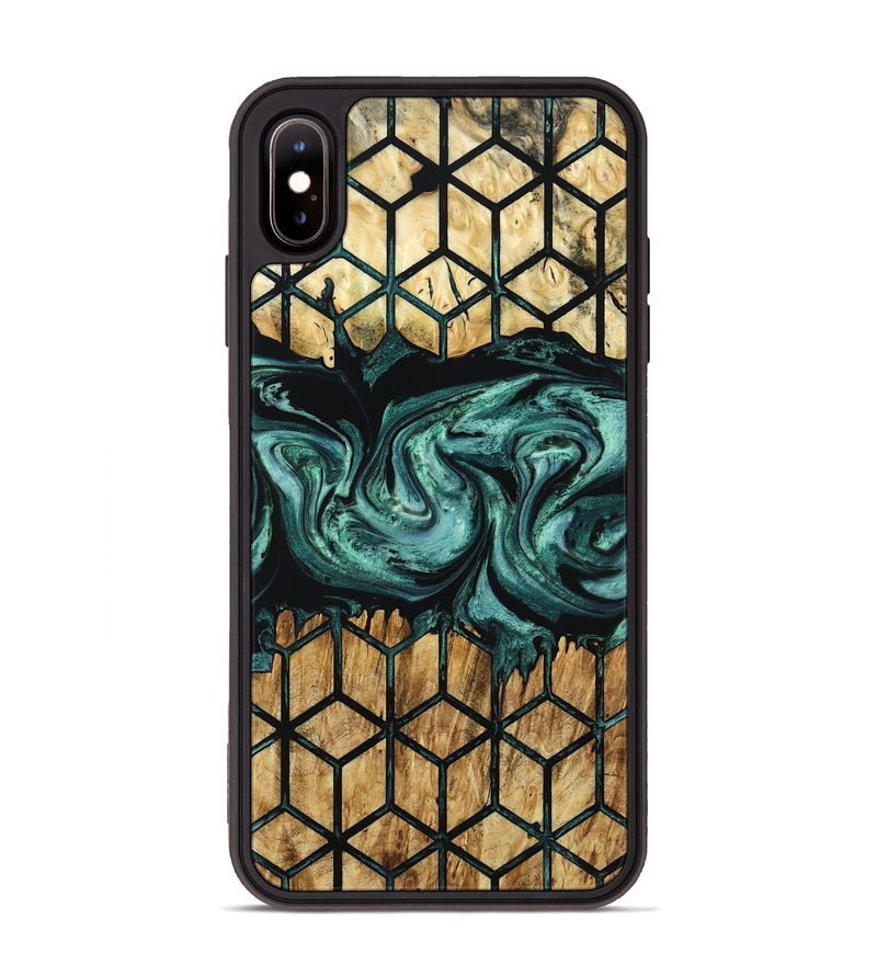 iPhone Xs Max Wood Phone Case - Fabiola (Pattern, 799539)