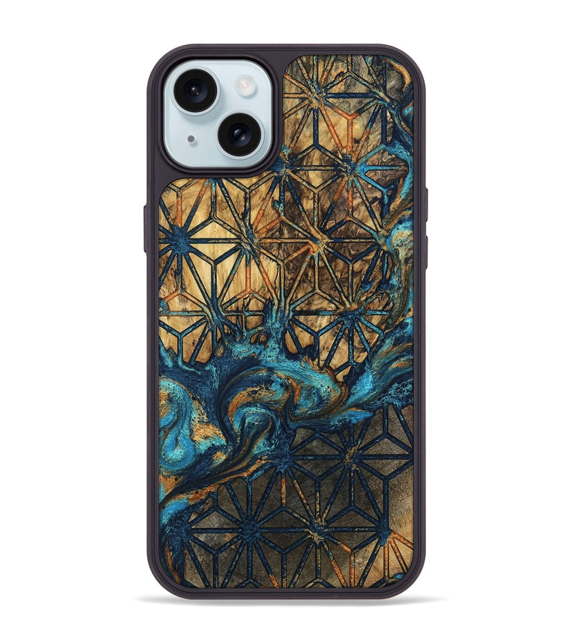 iPhone 15 Plus Wood Phone Case - Creed (Pattern, 799540)