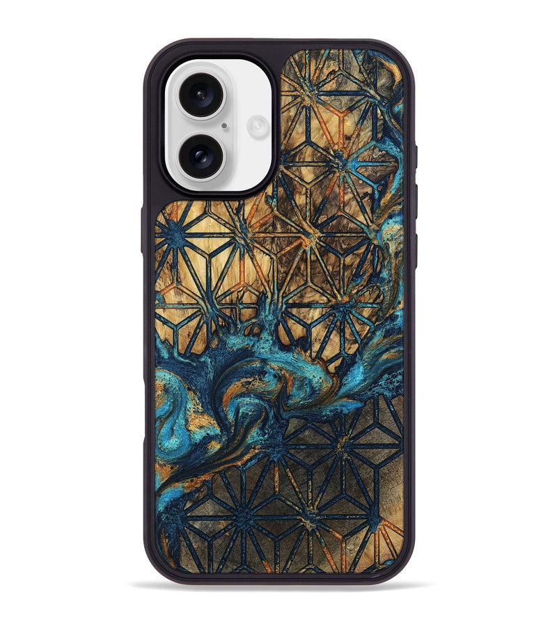 iPhone 16 Plus Wood Phone Case - Creed (Pattern, 799540)