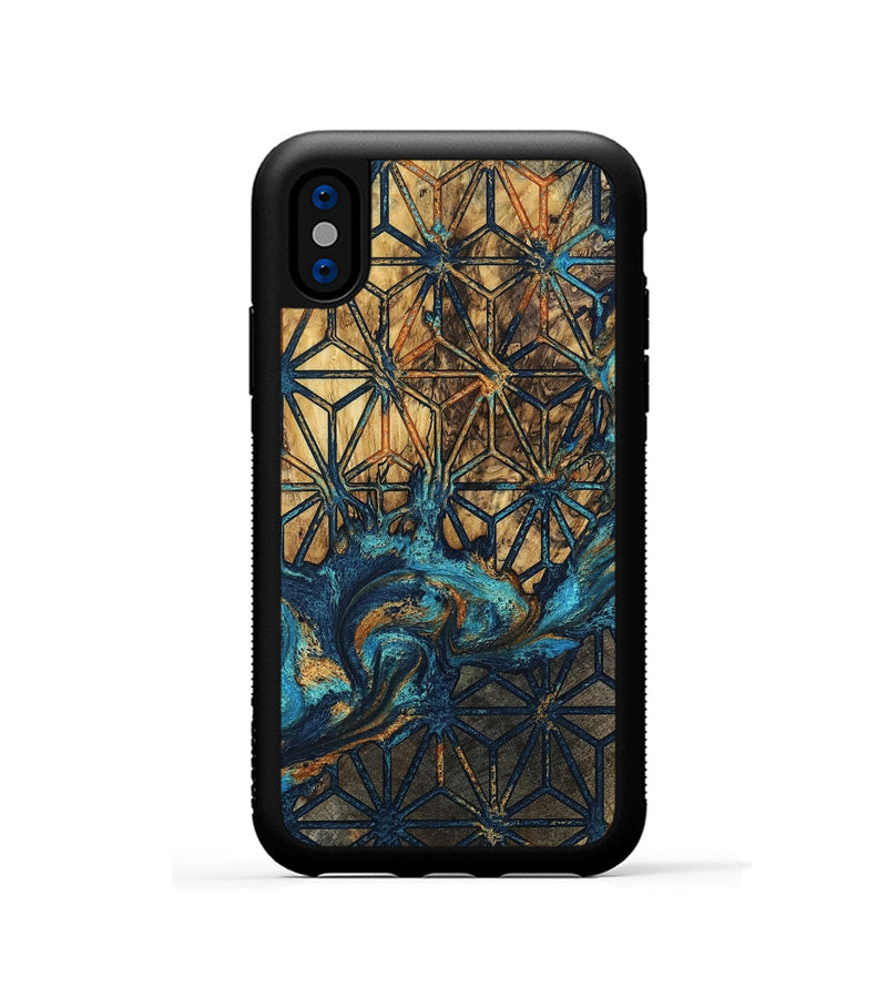 iPhone Xs Wood Phone Case - Creed (Pattern, 799540)