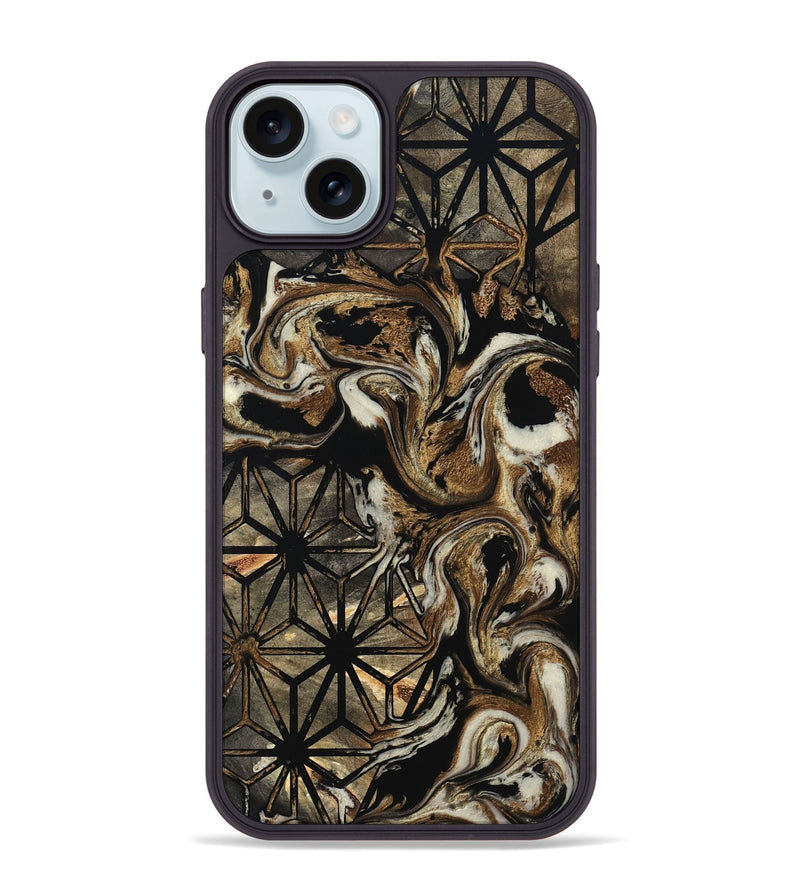 iPhone 15 Plus Wood Phone Case - Keegan (Pattern, 799541)