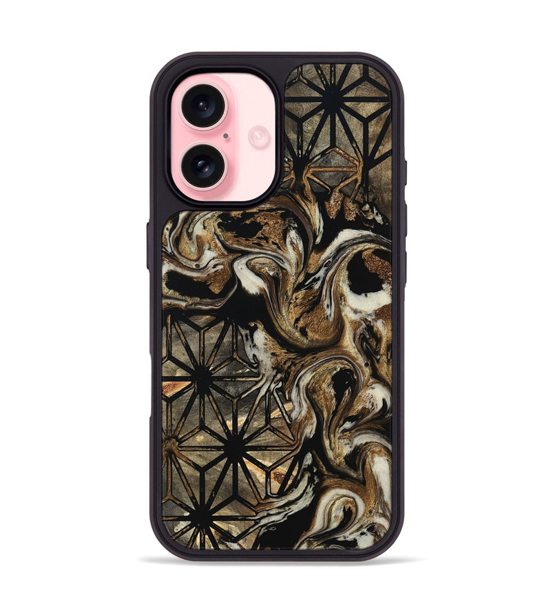 iPhone 16 Wood Phone Case - Keegan (Pattern, 799541)