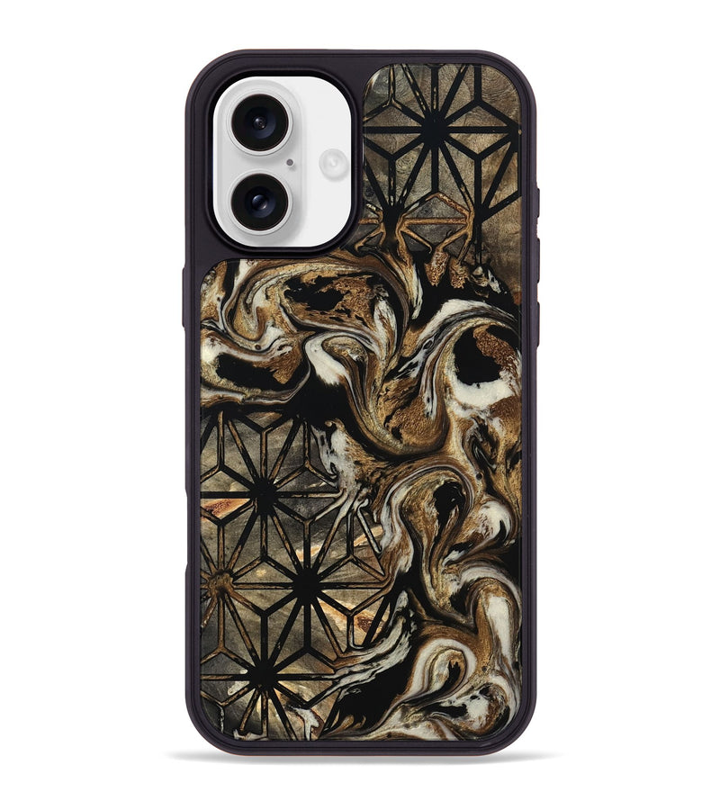 iPhone 16 Plus Wood Phone Case - Keegan (Pattern, 799541)