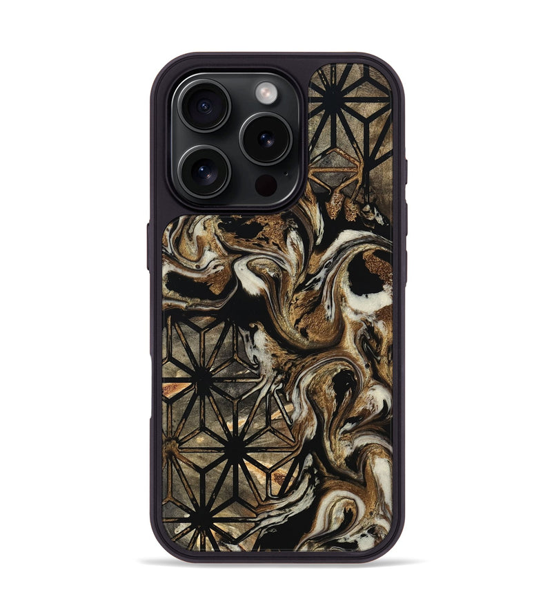 iPhone 16 Pro Wood Phone Case - Keegan (Pattern, 799541)