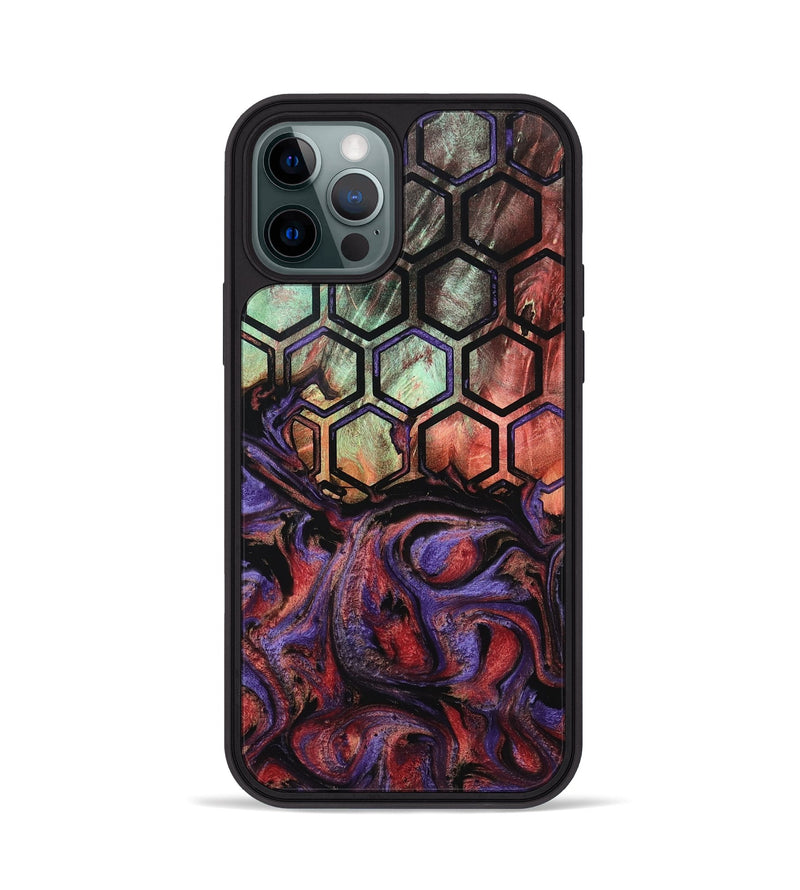 iPhone 12 Pro Wood Phone Case - Isamar (Pattern, 799543)