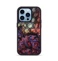 iPhone 14 Pro Wood Phone Case - Isamar (Pattern, 799543)
