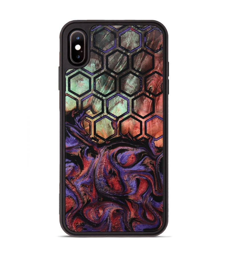iPhone Xs Max Wood Phone Case - Isamar (Pattern, 799543)