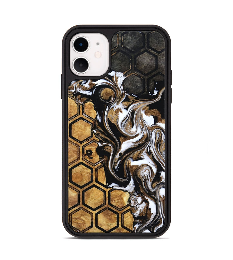 iPhone 11 Wood Phone Case - Azalea (Pattern, 799545)